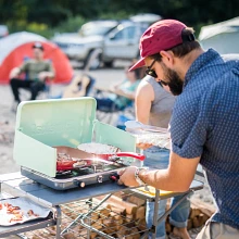 Cooking on the Ignite Camp Stove