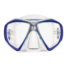 Spectra Dive Mask, Silver/Blue