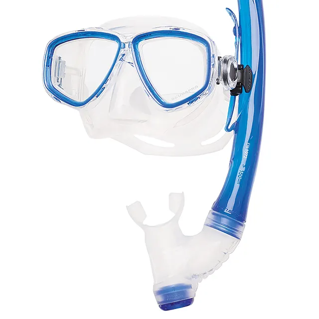 24.315.220, Ecco Mask w/Snorkel, Blue