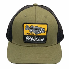 Old Town Retro Bass Trucker Hat - Front View