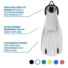 GO Sport Fin, White, L - SCUBAPRO GO Sport Fin, White, L - SCUBAPRO