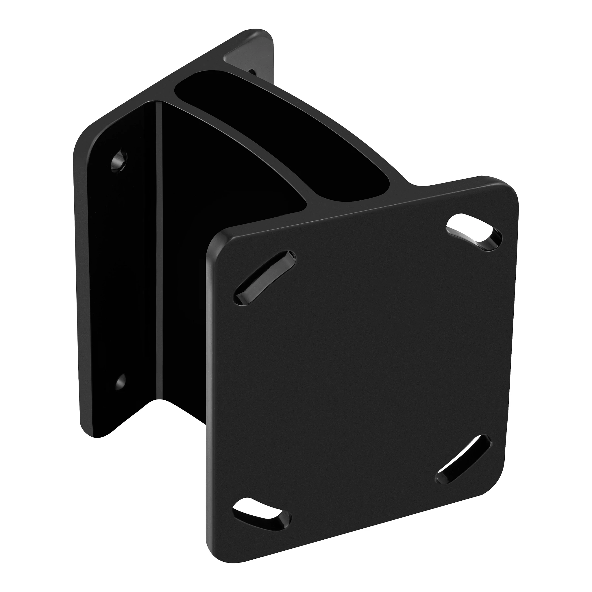 Black, direct mount angle bracket for Raptor shallow water anchor