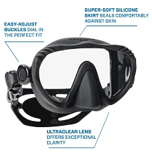 Ghost Dive Mask, Black