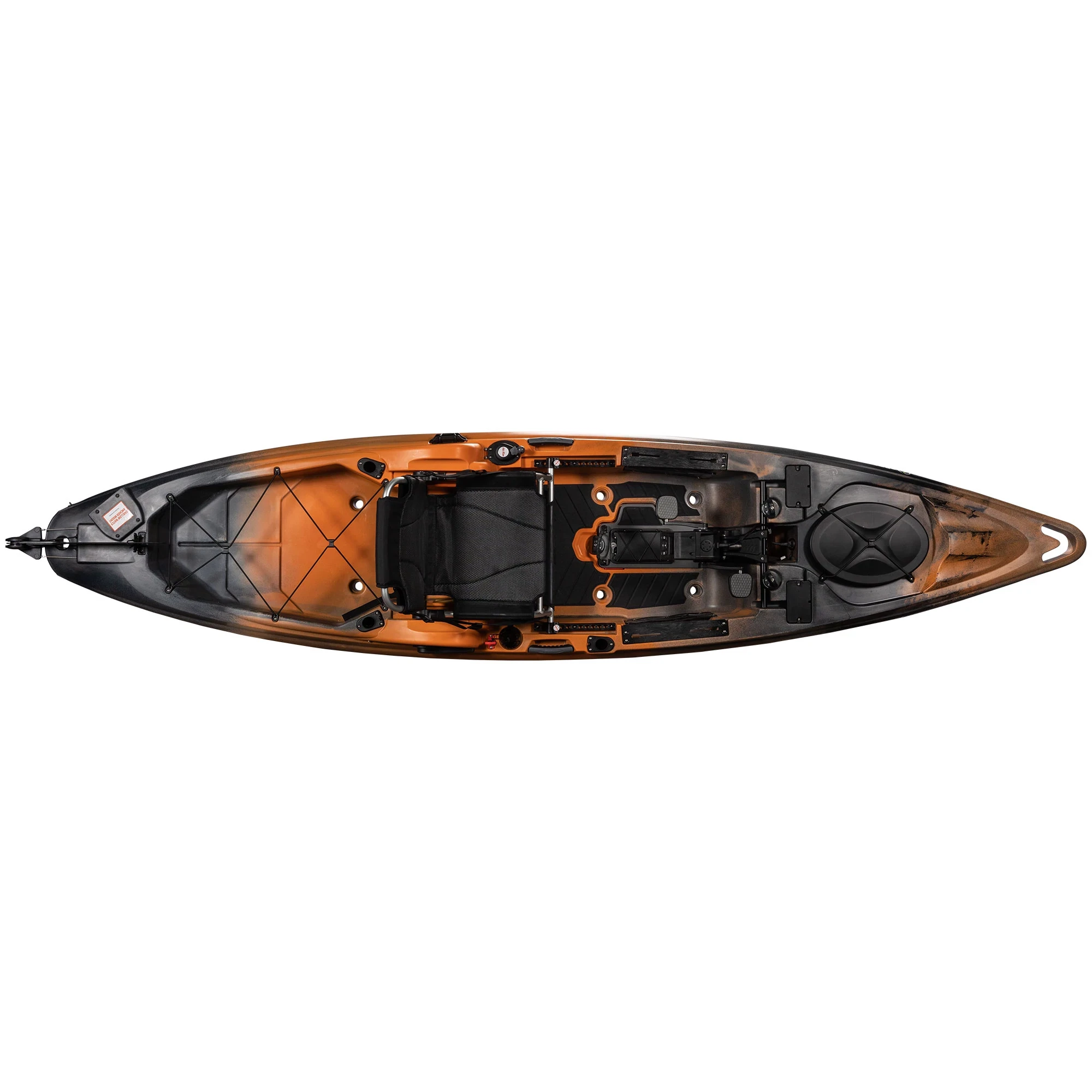 Top Down View of Sportsman BigWater ePDL+ 132 - Ember Camo