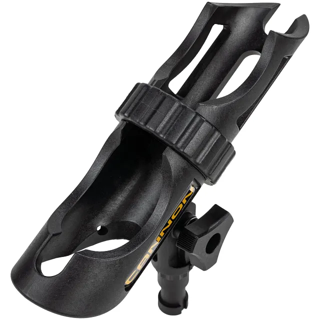 Angled top down view of Cannon Rod Holder