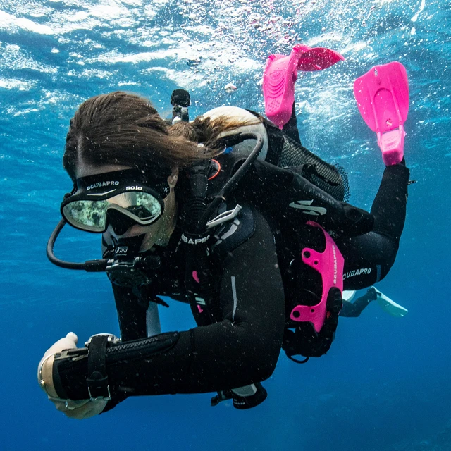 Masque de plongée mono-verre - Coral PC - U.S. DIVERS - pour enfant