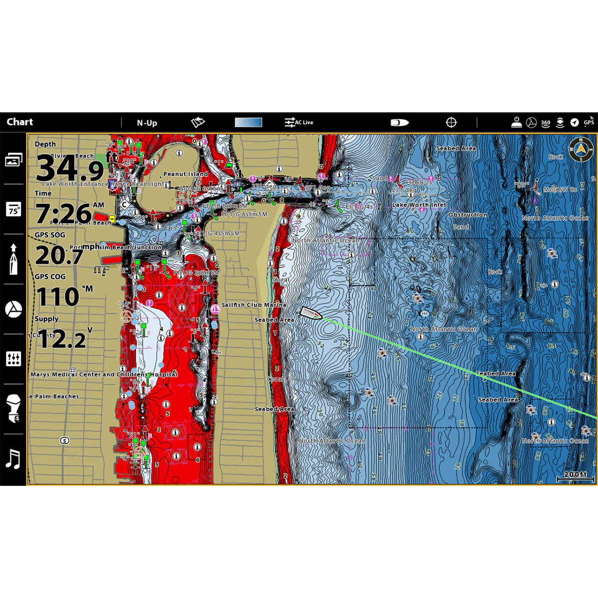 Humminbird® LakeMaster® PLUS SOUTHEAST VERSION 3 microSD™ Fish Finder Map Card 