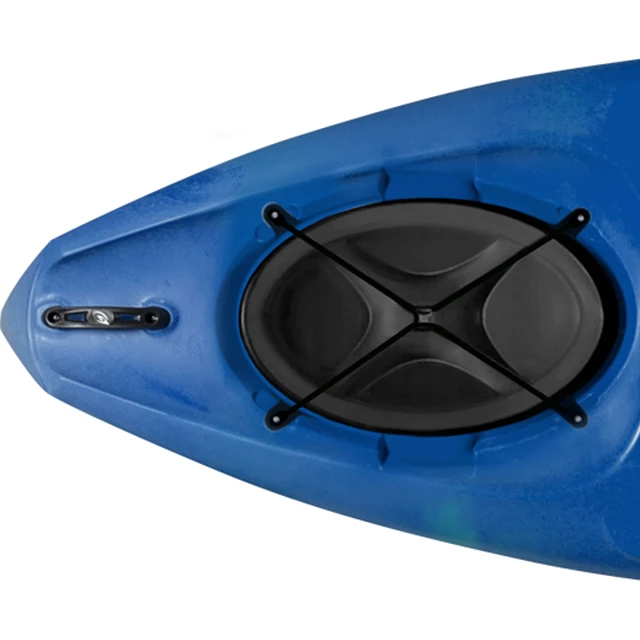 Bow carry handle and quickseal hatch on Old Town Vapor 10XT kayak