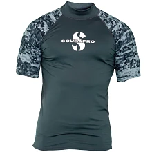 65.022.X00, UPF 50 Rash Guard, Men, Graphite