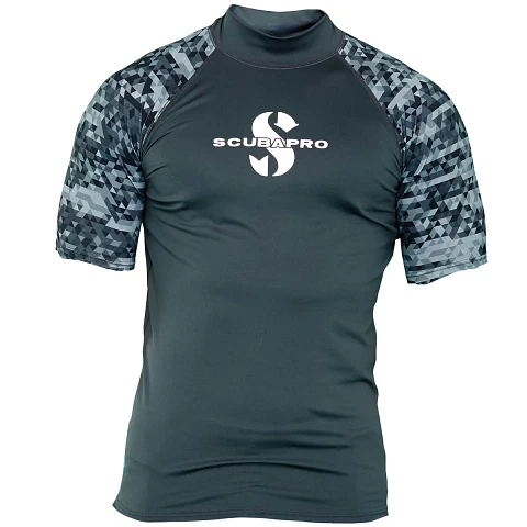 65.022.X00, UPF 50 Rash Guard, Men, Graphite