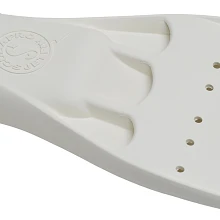 Jet Fin w/ Spring Heel Strap, White