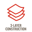 3-Layer Construction