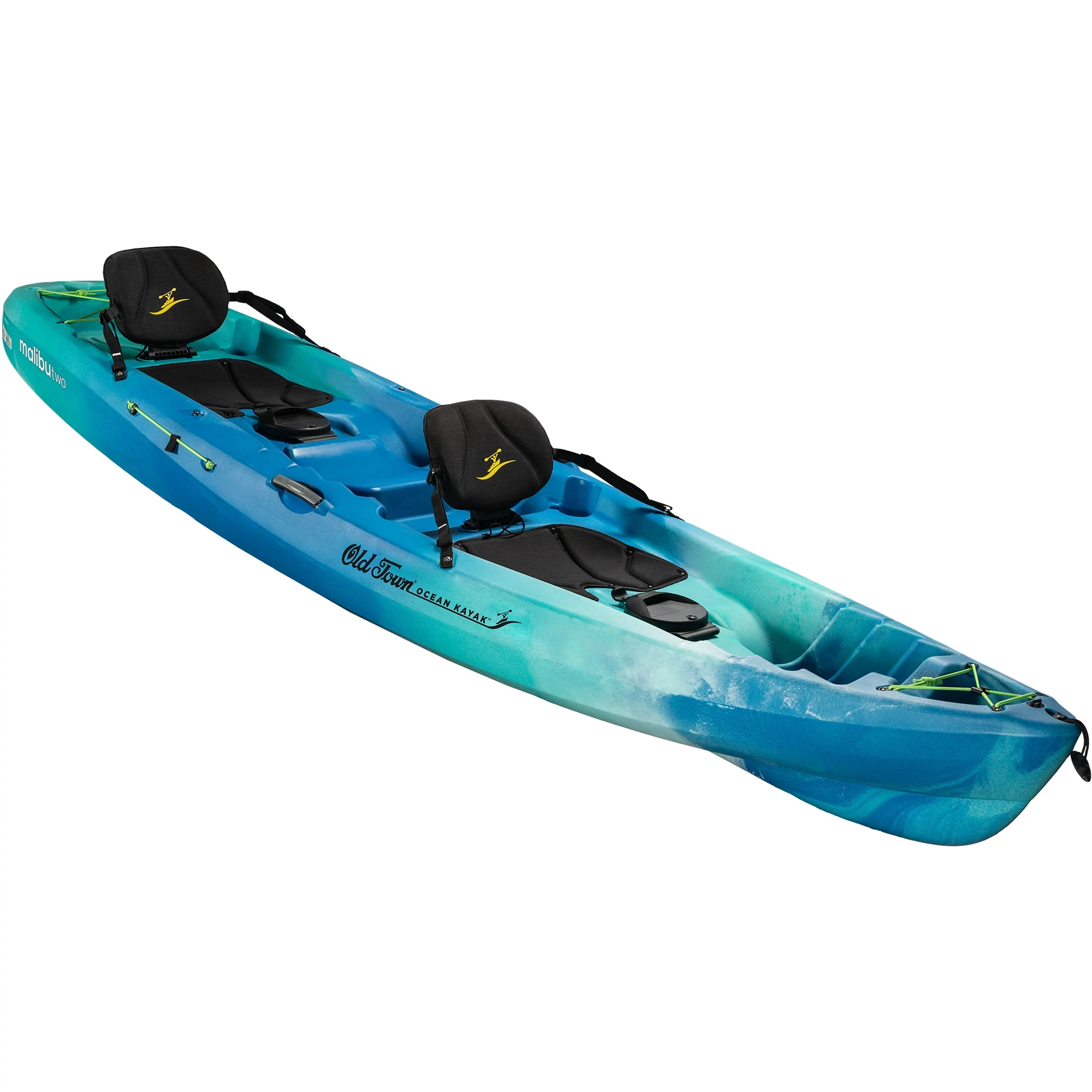 Ocean Kayak Malibu Two - Seaglass - Angled View