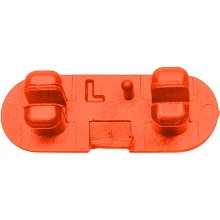 Modular Fin System Lock Plate Set, Orange