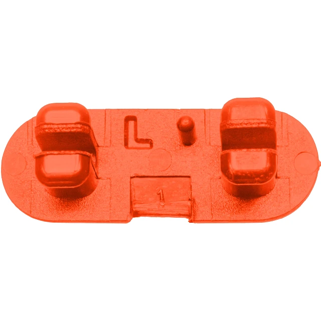 Modular Fin System Lock Plate Set, Orange