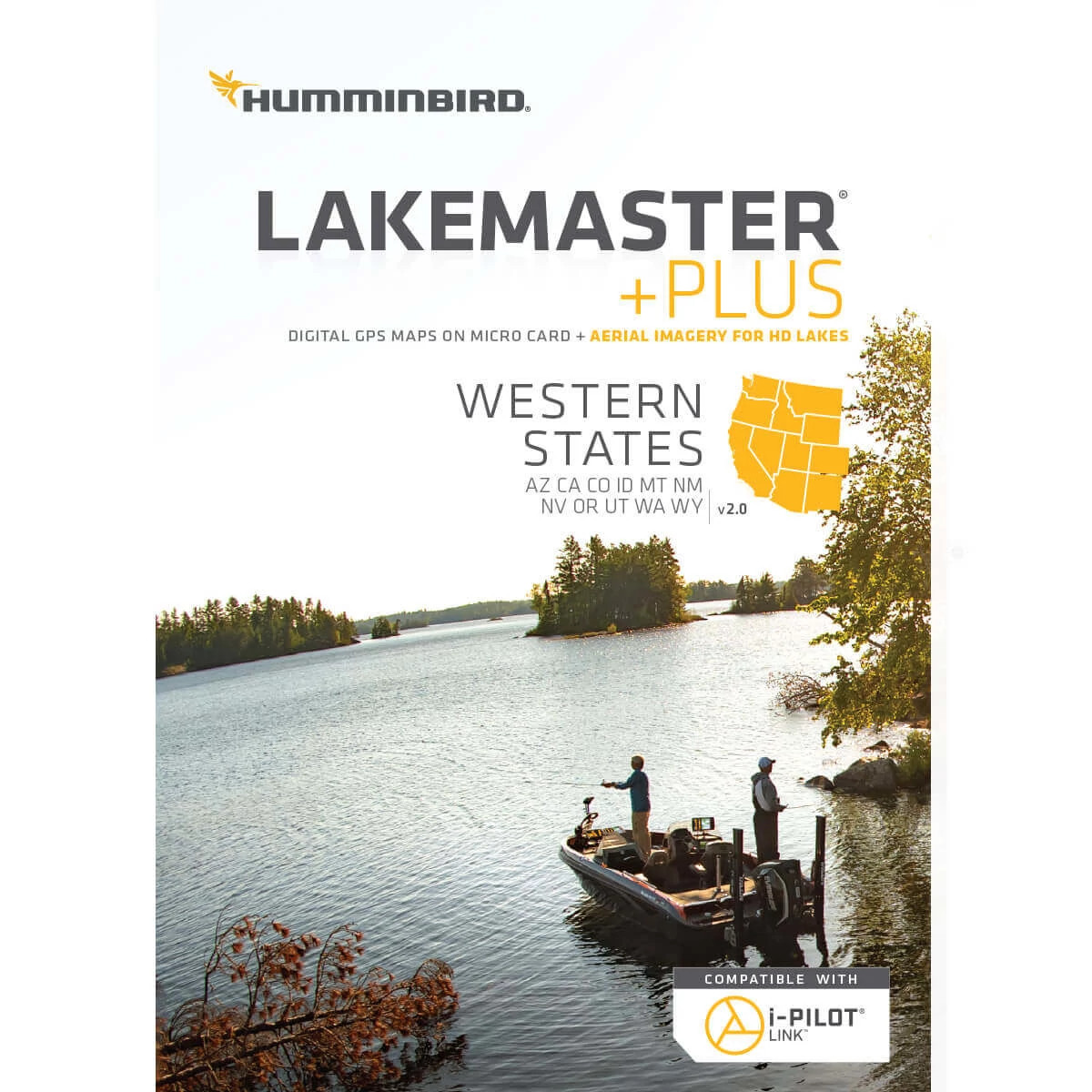 Humminbird LakeMaster Maps Western States V3 for sale online 