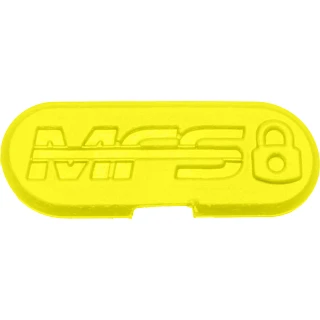 Modular Fin System Lock Plate Set, Yellow