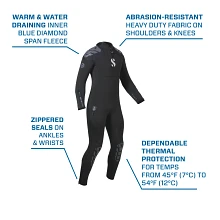 Everflex YULEX® Dive Steamer, Men, 7.5/5.0mm