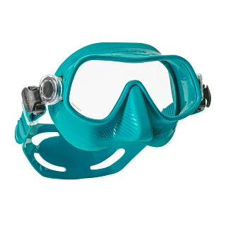 Steel Pro Dive Mask, Turquoise