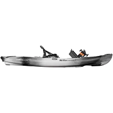 Old Town Ocean Kayak Malibu PDL Cinder Recreational Kayak - Side View with Prop Up