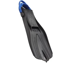 25.743.150, GO Travel Fin, Black w/Blue Strap, XS-S