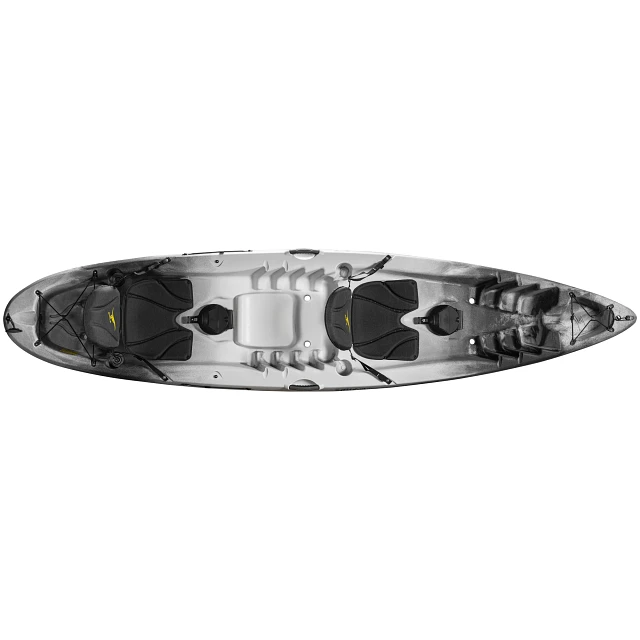 Old Town Ocean Kayak Malibu Two Cinder Recreational Kayak - Top Down View