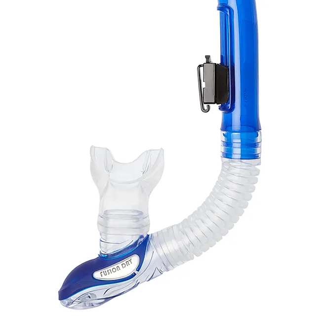 Fusion Dry Snorkel, Blue