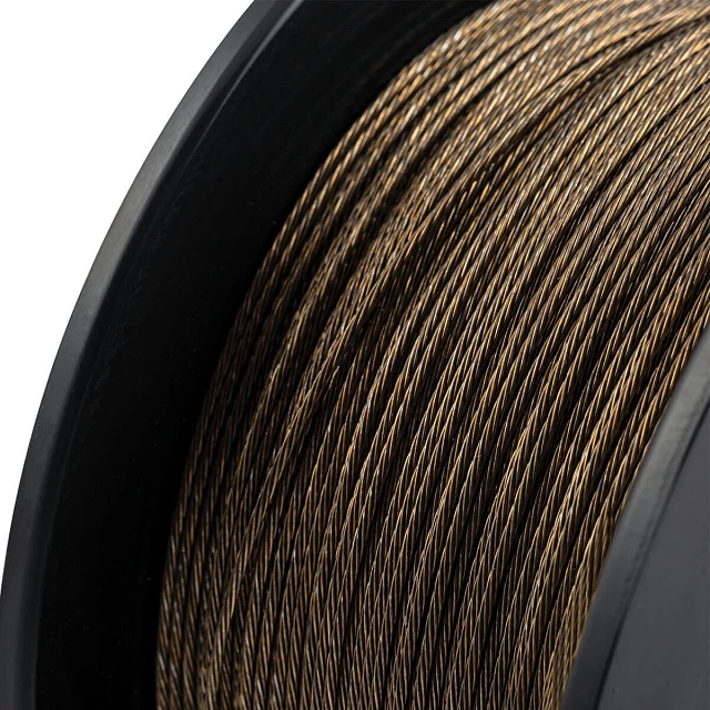 Closeup of 200-foot Cable