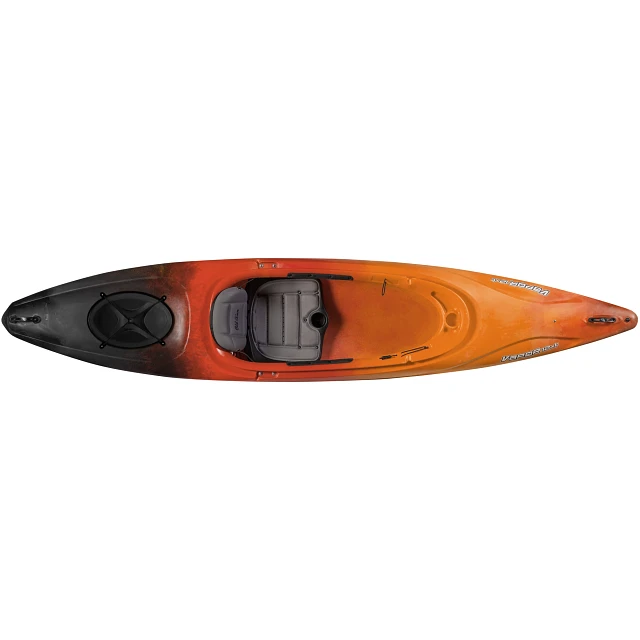 Old Town Vapor 12XT Lava Recreational Kayak - Top Down View