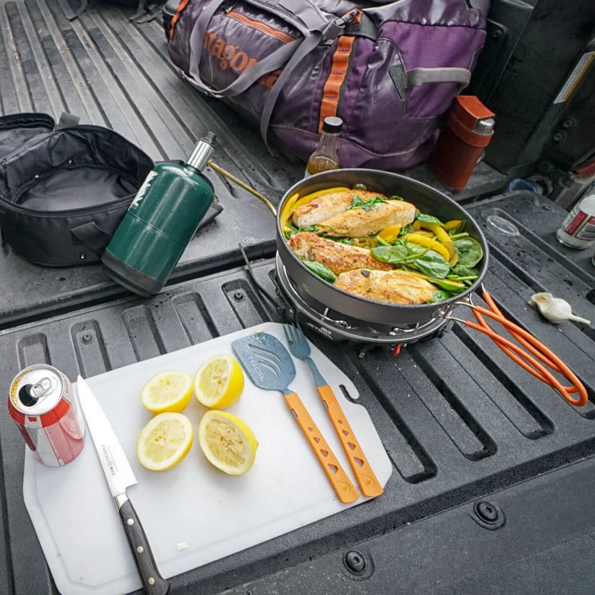 Tailgate cooking with the HalfGen