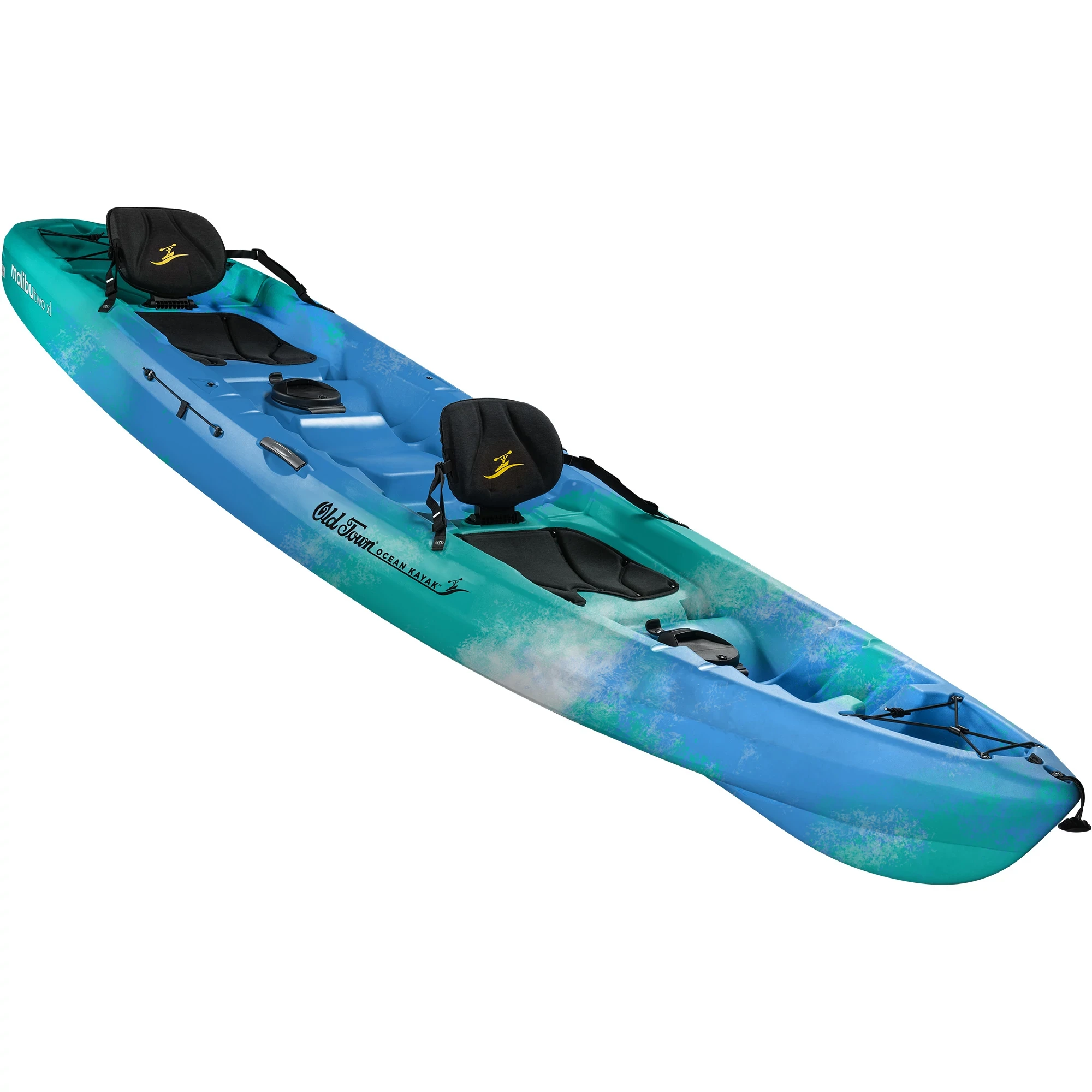 Ocean Kayak Malibu Two XL - Seaglass - Angled View