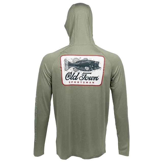 Old Town AFTCO Samurai Sun Protection Hoodie 2XL - Green