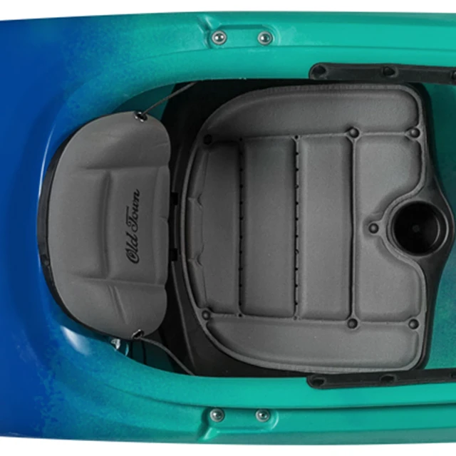 Comfort seat on Old Town Vapor 12XT kayak