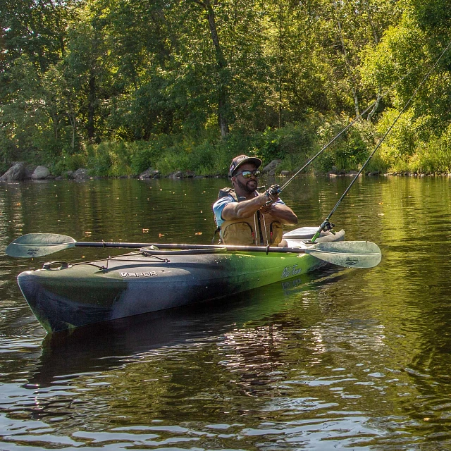 Old Town Vapor 12 Angler fishing kayak