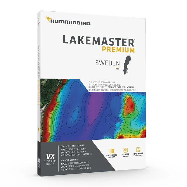 LakeMaster Premium Sweden packaging