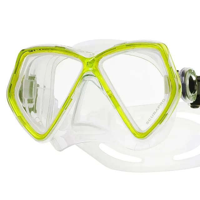 Mini Vu Dive Mask, Yellow
