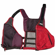 View of open red Solitude II PFD