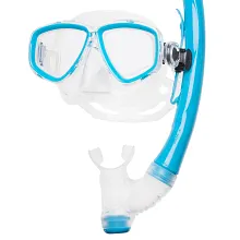 Ecco Mask w/Snorkel, Turquoise