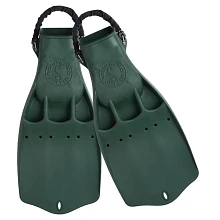 Jet Fin w/ Spring Heel Strap, Green