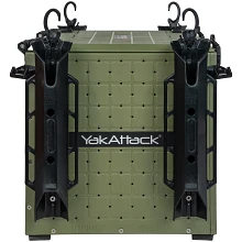 Old Town YakAttack BlackPak Pro Kayak Fishing Crate 13" x 16" - Marsh