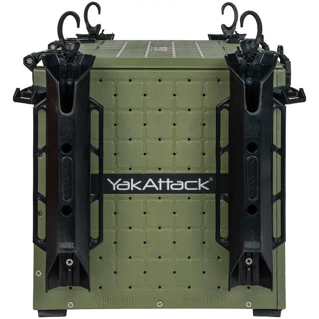 Old Town YakAttack BlackPak Pro Kayak Fishing Crate 13" x 16" - Marsh