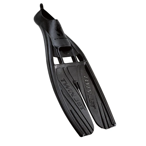 25.391.X00, Twin Jet Fin, Full Foot, Black