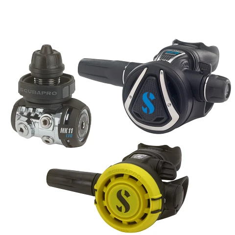 MK11 EVO DIN 300/C370/R105 Octo Dive Regulator System