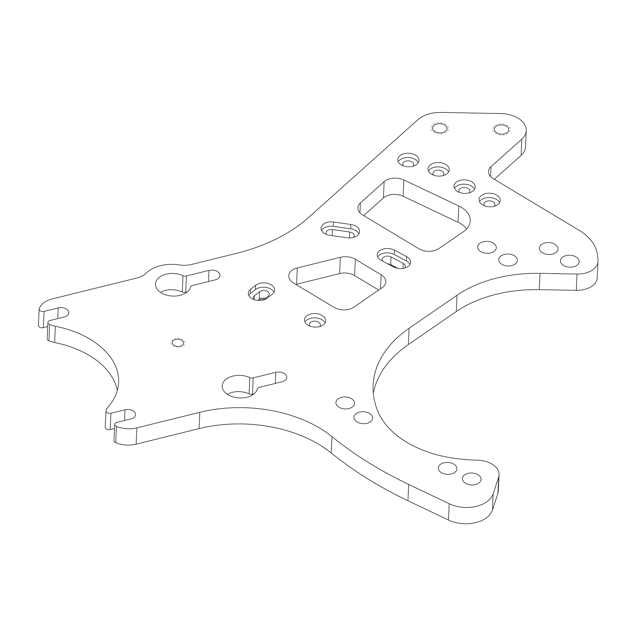 MEGA Live TargetLock Mounting Plate - Humminbird MEGA Live TargetLock Mounting Plate - Humminbird
