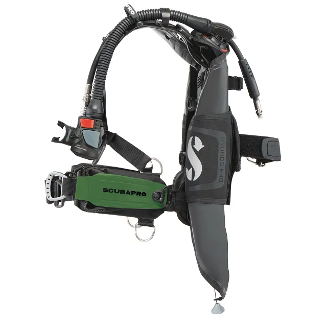 Hydros Pro 2 BCD, W/AIR 2, Black/Army Green