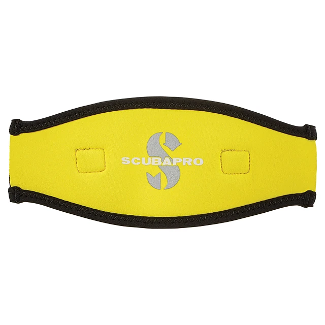 24.700.050, MASK STRAP 2.5 Black/Yellow