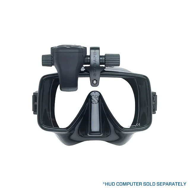 Galileo HUD Hands-Free Computer Frameless Mask, Black