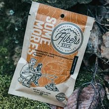 Close up of Hikers Brew Some Mores trail coffee packet