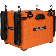 Old Town YakAttack BlackPak Pro Kayak Fishing Crate 13" x 16" - Ember