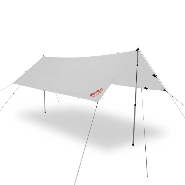 Trail Fly 14 pitch configuration option for shade. Poles sold separately.